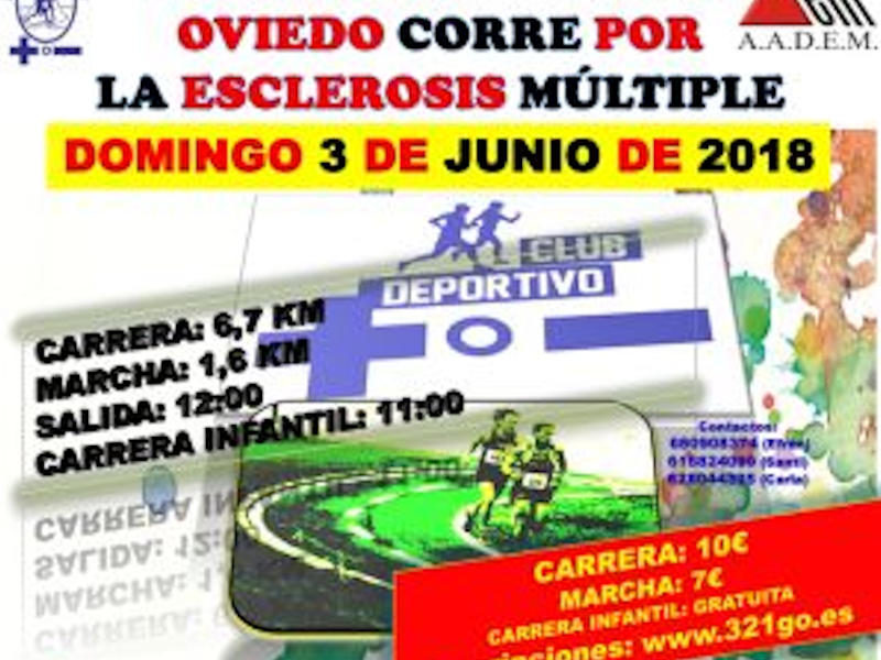 II Carrera poular Oviedo corre por la Esclerosis Múltiple