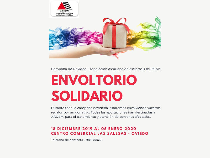 Cartel Campaña envoltorio solidario